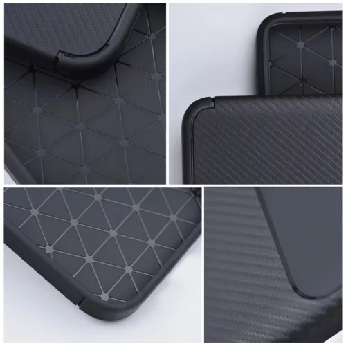 CARBON PREMIUM tok Samsung Galaxy S24 Ultra fekete tok-5903396233906 2 kép