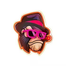 Neon ART LED GANGSTA MAJOM multicolor FLA03 Forever Light