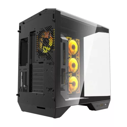 Darkflash számítógépes ház DY470 4 ventilátorral (fekete)-4711527001826 6 kép