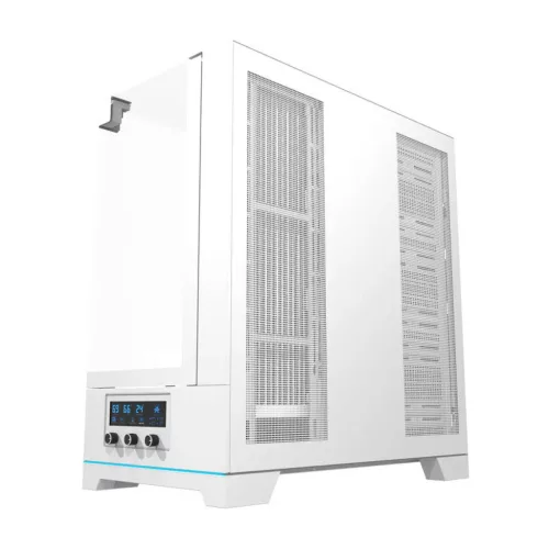 Darkflash számítógépház DY450 fehér ventilátorok nélkül-4711527001550 6 kép