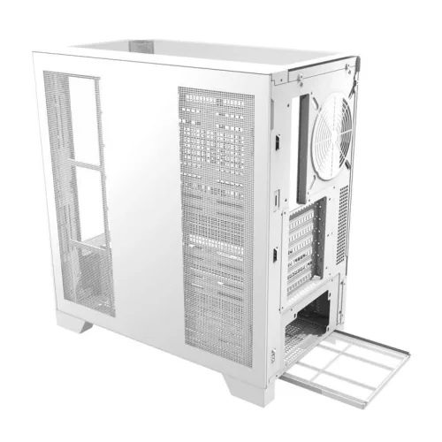 Darkflash számítógépház DY450 fehér ventilátorok nélkül-4711527001550 8 kép