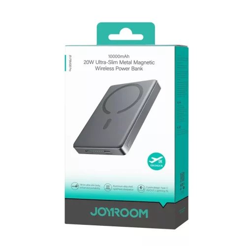 Powerbank Joyroom JR-PBM08 Pro 10000mAh - szürke Magsafe-6956116729707 8 kép