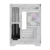 Darkflash Számítógép Ház FT418 + 6 aRGB ventilátor (fehér)-6926170048342 3 kép