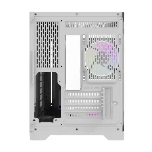 Darkflash Számítógép Ház FT418 + 6 aRGB ventilátor (fehér)-6926170048342 3 kép