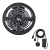Baseus SMD LED csík, szalag 5W 1,5 m + távirányító fekete (DGKU-0-6953156219748 1 kép