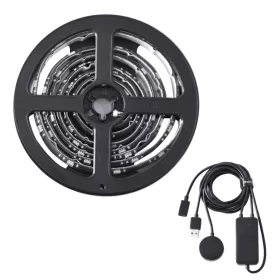Baseus SMD LED csík, szalag 5W 1,5 m + távirányító fekete (DGKU-0-6953156219748 1 kép