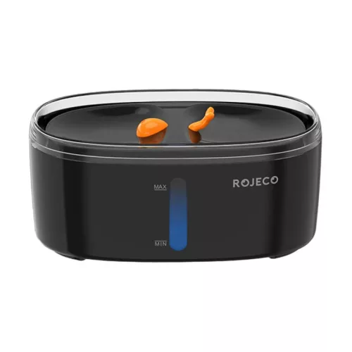 Rojeco 2,5L vízszökőkút háziállatoknak (fekete)-6975116293278 2 kép