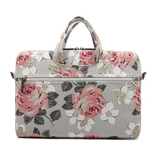 Canvaslife vászon laptop táska 15 - 16' White Rose-5906735410297 2 kép