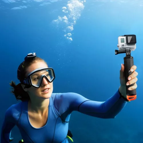 Tech-protect Ga100 Float Hand Grip Gopro / Dji Fekete-5906302372447 7 kép