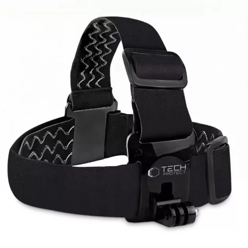 Tech-protect Ga100 Fejpánt Gopro / Dji Fekete-5906302371754 2 kép