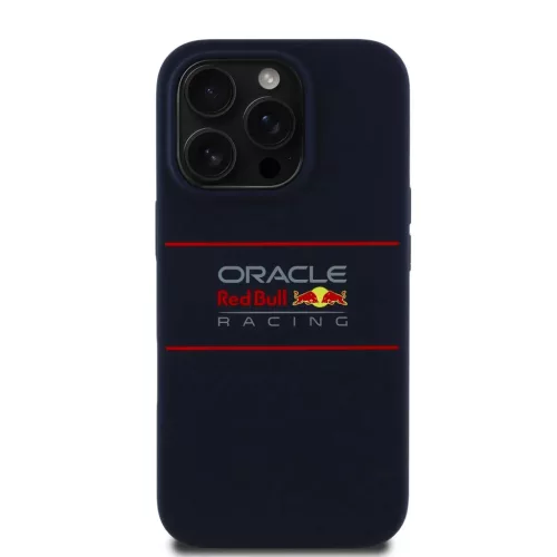 Red Bull Silicone Horizontal Logo MagSafe for iPhone 14 Pro Navy-3666339369040 3 kép