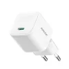 Joyroom JR-TCG08 GaN 20W Hálózati Gyors Töltő - Fehér-6956116723736 1 kép