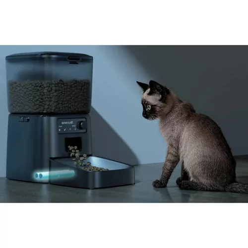 Oneisall PFD001 Pro intelligens állateledel-adagoló (fekete)-6934399225833 2 kép