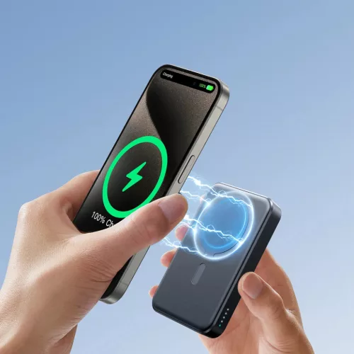 Joyroom Power Bank Mágneses Vezeték nélküli töltés, MagSafe, C+U-6941237118455 5 kép