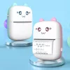 Mini bluetooth hőnyomtató fotókhoz, jegyzetekhez fehér-kék Fun Pr-5900217997979 3 kép