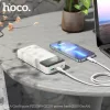 HOCO powerbank 20000 mAh PD QC3.0 3A 20W J102A fehér-6931474783639 3 kép