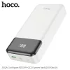 HOCO powerbank 20000 mAh PD QC3.0 3A 20W J102A fehér-6931474783639 4 kép