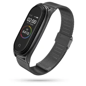 Tech-Protect MILANESEBAND Xiaomi Mi Band 5 szíj fekete-795787712313 1 kép