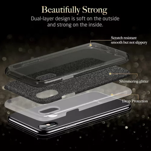 ESR Makeup iPhone 11 PRO tok fekete színben-4894240091395 3 kép