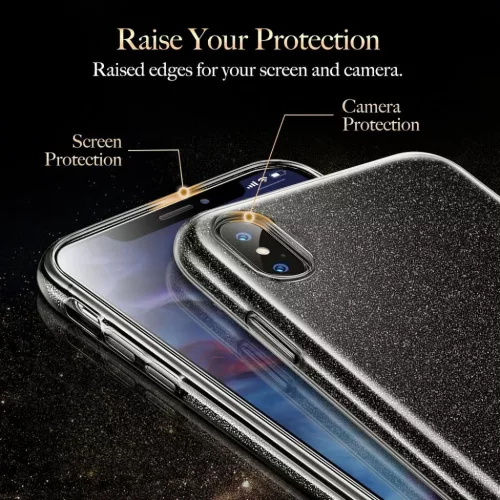ESR Makeup iPhone 11 PRO tok fekete színben-4894240091395 5 kép