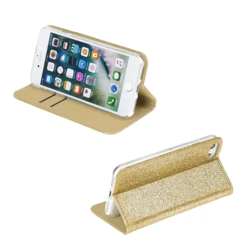 Forcell Shining flitteres fliptok iPhone 11 PRO arany-5903396022319 4 kép