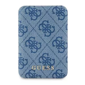 Guess Induction Powerbank 15W GUPB5FP4EMGB 5000mAh kék/kék 4G bőr f-3666339210601 1 kép