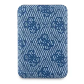 Guess Induction Powerbank 15W GUPB5FP4EMGB 5000mAh kék/kék 4G bőr f-3666339210601 2 kép