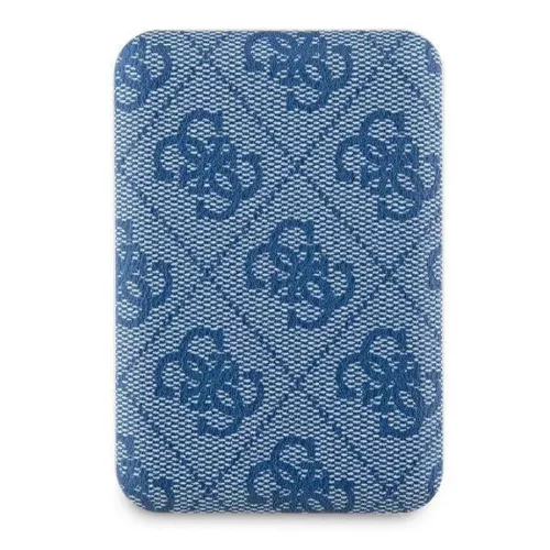 Guess Induction Powerbank 15W GUPB5FP4EMGB 5000mAh kék/kék 4G bőr f-3666339210601 2 kép