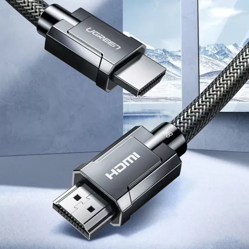 Ugreen HDMI 2.1 kábel 8K 60 Hz / 4K 120 Hz 3D 48 Gbps HDR VRR QMS ALL-6957303873197 7 kép