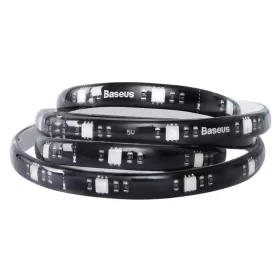 Baseus Öntapadós RGB színes fénycsík hosszabbító csomag 5W 1m f-6953156223530 1 kép