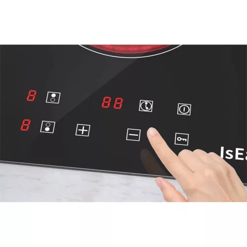 IsEasy T2V-01M Kétzónás kerámia/elektromos főzőlap-6977132450017 4 kép