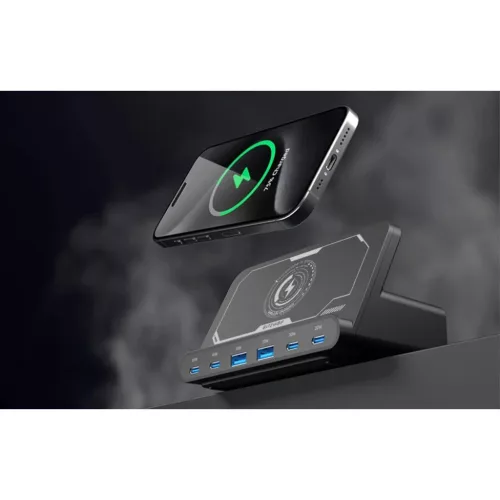 Fali töltő Blitzwolf BW-S26 250W (fekete)-5906168439872 4 kép