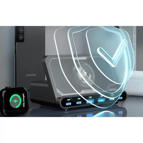 Fali töltő Blitzwolf BW-S26 250W (fekete)-5906168439872 7 kép