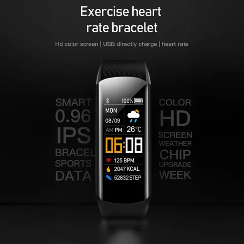 Blavec Smartband SB01 Active (SB01-B) fekete-5900217454991 6 kép