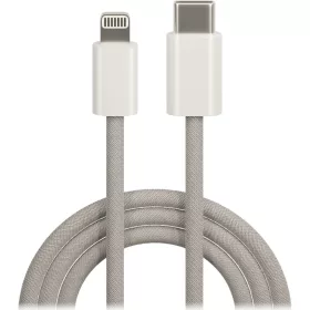  Maxlife MXUC-06 kábel USB-C - Lightning 1,0 m 20W szürke nylon