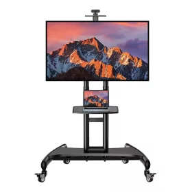Perlesmith 32-82" TV kocsi, gurulós tv tartó PSTVMC05-US-5906168437946 1 kép
