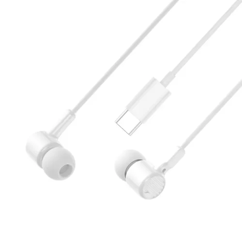 XO vezetékes fülhallgató EP81 USB-C fehér-6920680858873 3 kép