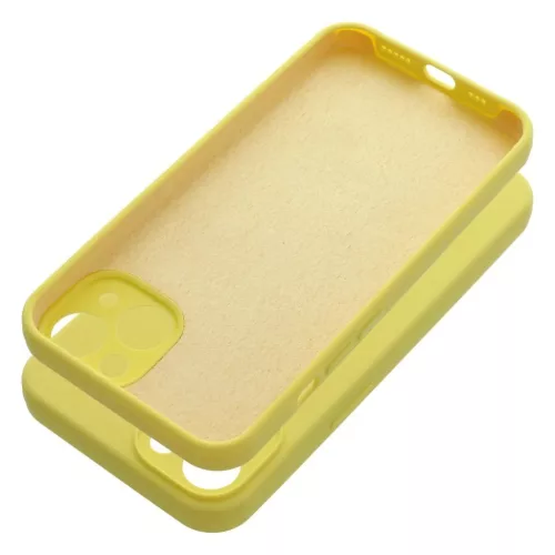 Case SILICONE 2mm tok iPhone 13 lemon-5903396291982 4 kép