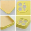 Case SILICONE 2mm tok iPhone 13 lemon-5903396291982 5 kép