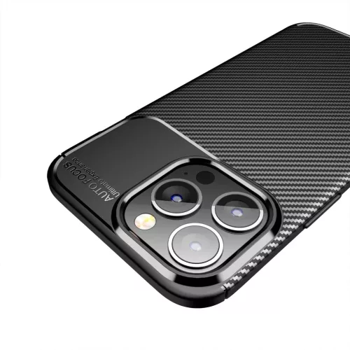 CARBON PREMIUM tok IPHONE 12 / 12 Pro fekete-5903396177910 3 kép