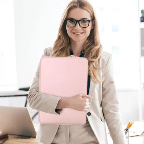 Tech-protect Neopren Laptop 14 Dusty Rose Laptop táska-5906302372812 9 kép