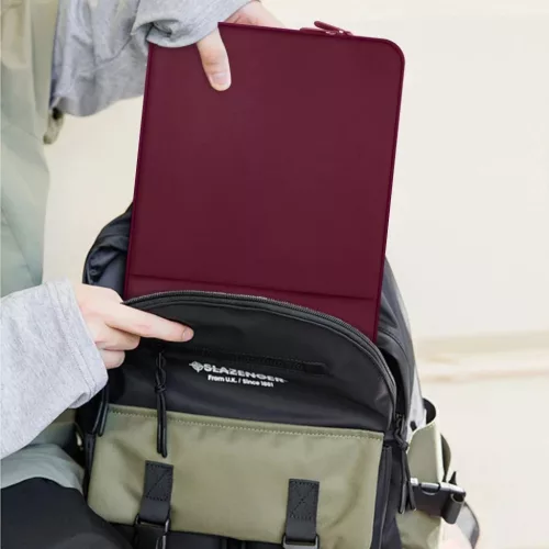 Tech-protect Neopren Laptop 13 Mulberry-5906302360659 8 kép