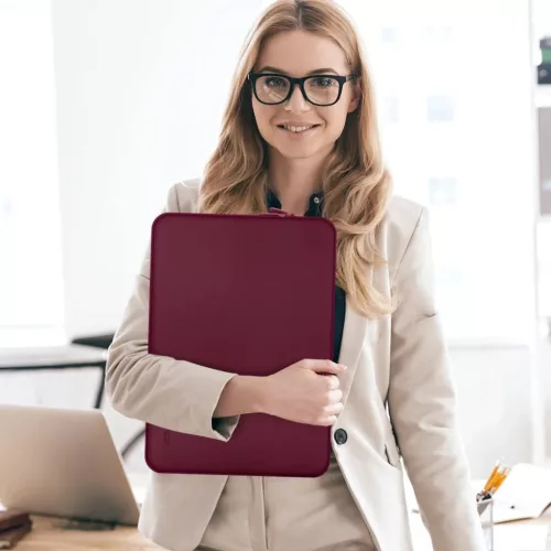 Tech-protect Neopren Laptop 13 Mulberry-5906302360659 9 kép