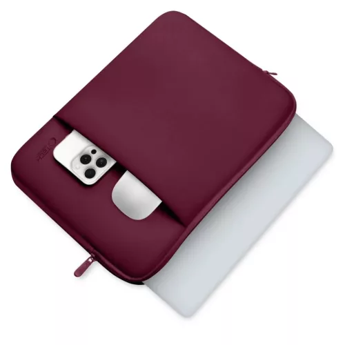 Tech-protect Neopren Laptop 14 Mulberry-5906302360642 5 kép