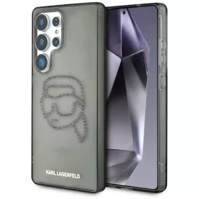 Karl Lagerfeld Rhinestones Karl Head Logo Samsung Galaxy S25 Ultra fek-3666339450106 1 kép