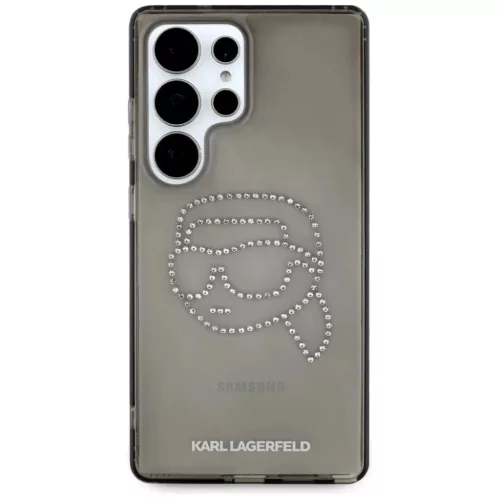 Karl Lagerfeld Rhinestones Karl Head Logo Samsung Galaxy S25 Ultra fek-3666339450106 3 kép