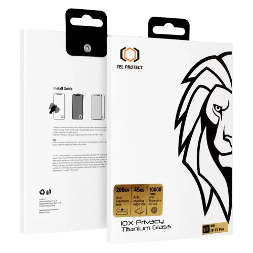 Samsung Galaxy S25 üvegfólia Tel Protect 10X Privacy Titanium (ujjle-5900217459316 8 kép