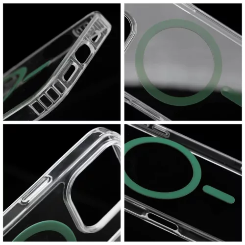 Csepp Ragasztós Színes Gyűrű Mag Tok kompatibilis MagSafe-fel IPHO-5903396361401 2 kép