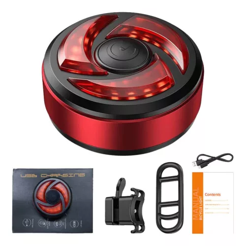Superfire kerékpár hátsó lámpa BTL02, USB, 330mAh-6956362995628 3 kép