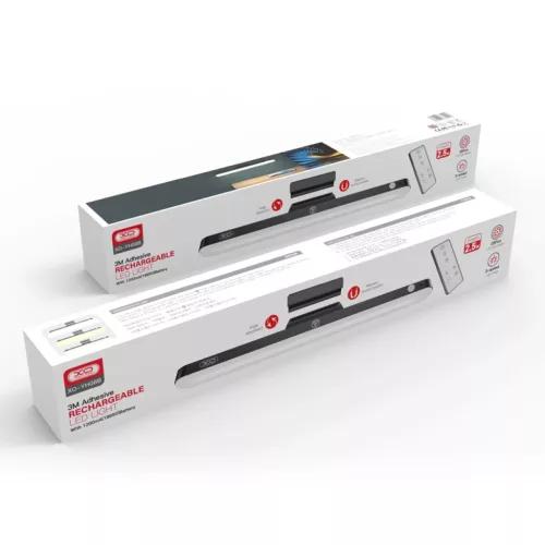 XO LED mágneses lámpa YH08B 1200mAh fekete + távirányító-6920680838547 3 kép